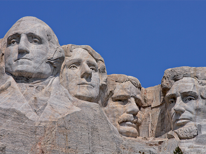 Image Amerique du Nord Etats unis Mount Rushmore