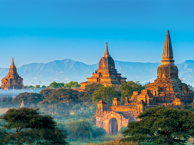 Image Asie Thailande Birmanie temples de Bagan