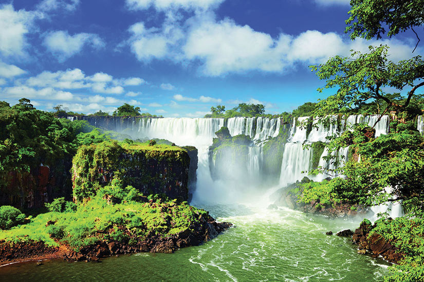 image Argentine Chutes Iguazu Panorama  fo
