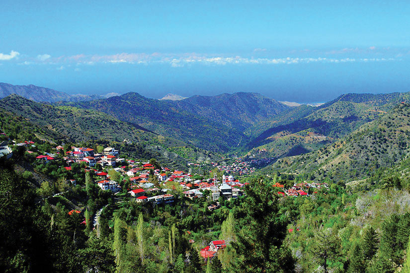 image Chypre Troodos Panorama  fo