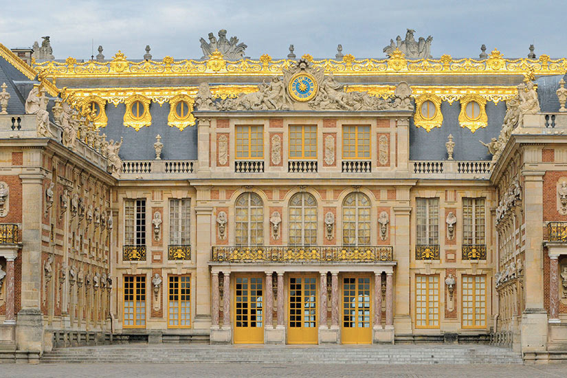 image France Versailles facade de Palais  fo