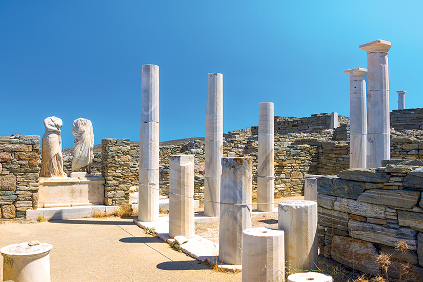image Grece Cyclades Delos ruines as_212906843