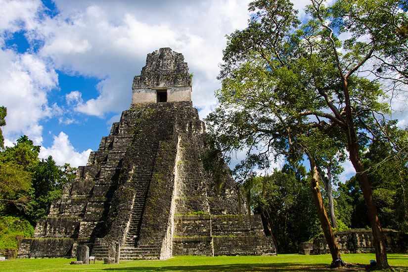 image Guatemala Tikal ruines pyramides  it