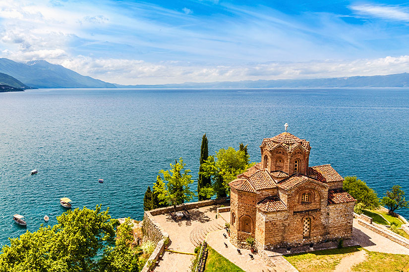 image Macedoine Lac Ohrid Eglise Jovan Kaneo  it