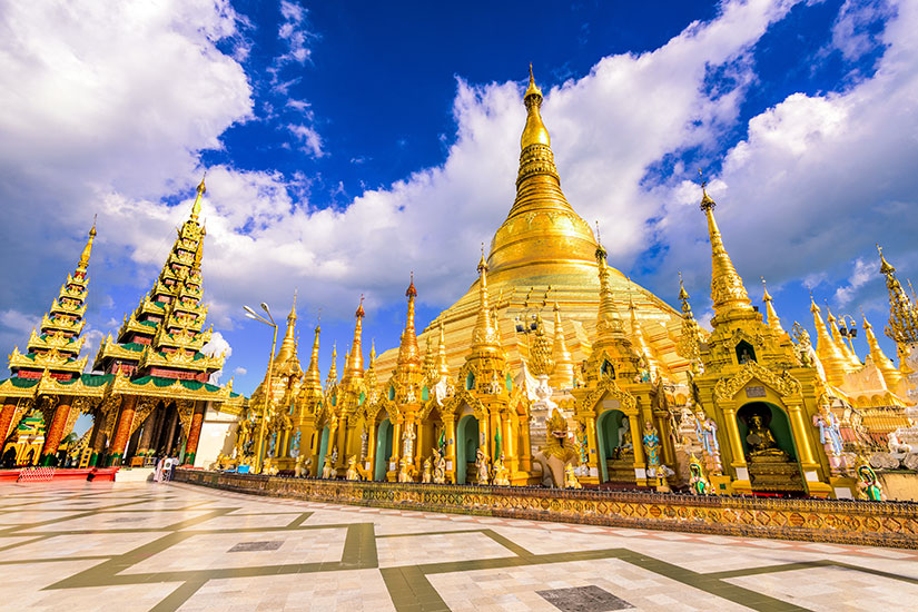 image Myanmar Yangon pagode Shwedagon  fo