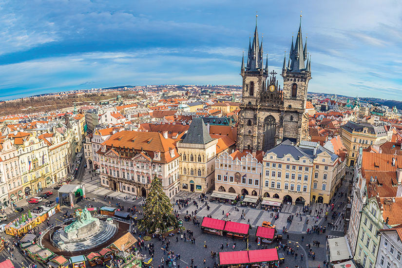 image Republique Tcheque Prague panoramique  fo