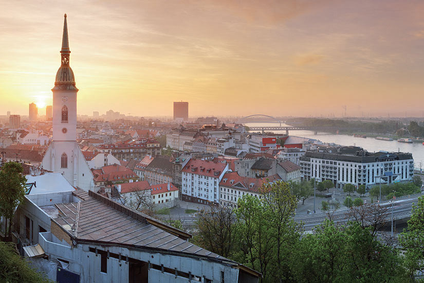 image Slovaquie Bratislava panorama  fo