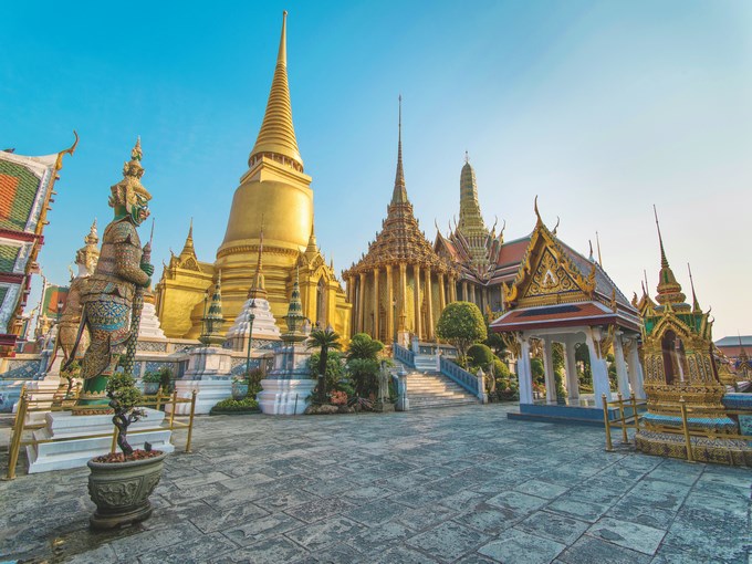 image Thailande bangkok temple boudha emeraude