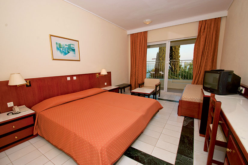 image grece corfou hotel sunshine chambre