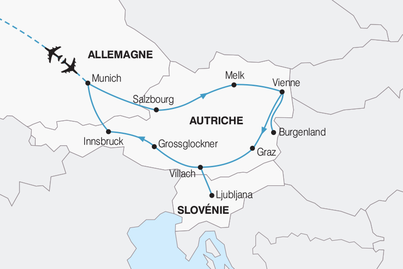 carte Autriche Le Grand Tour d Autriche le joyau des Alpes 2018_267 