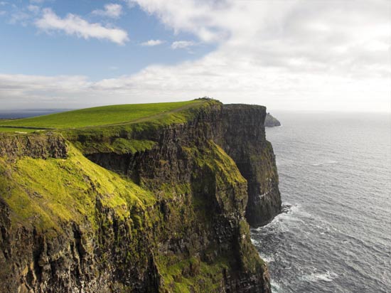 voyage irlande falaise moher mer