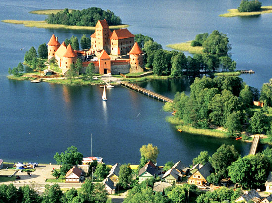 lituanie trakai chateau